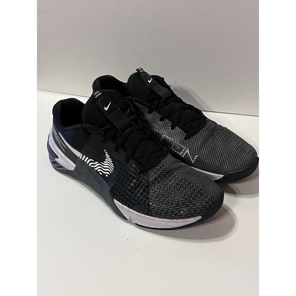 NIKE Metcon 8 Crossfit Training Shoes Sneakers Mens Size 10.5 Black Grey
